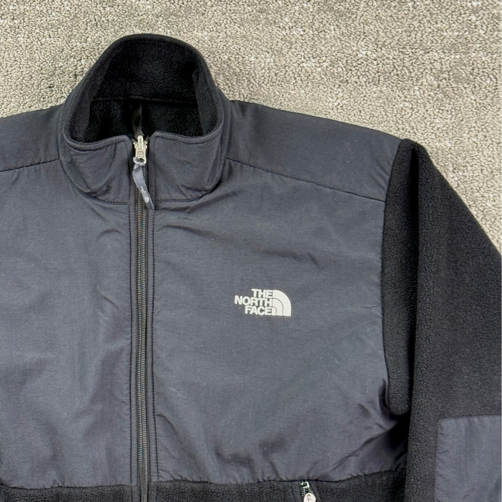The North Face Denali Fleece Jacket Youth XL Black Nylon Gorpcore Outdoor